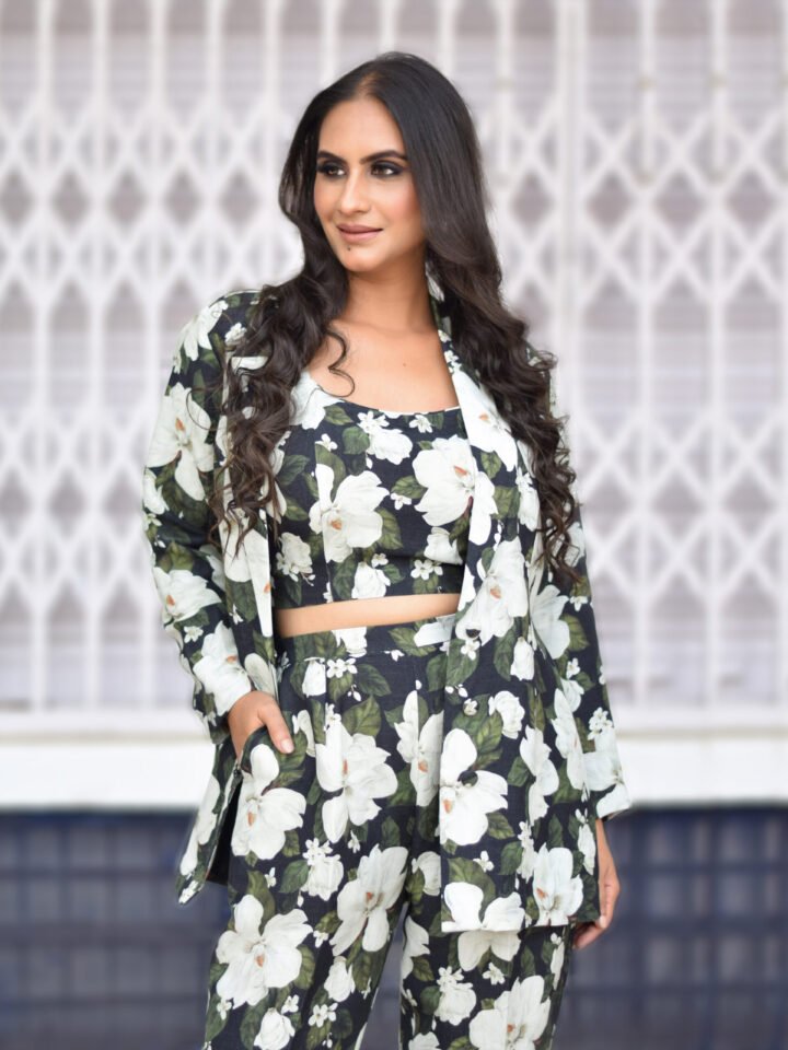 Printed Co-Ord 3 pc Set — alternate view 2