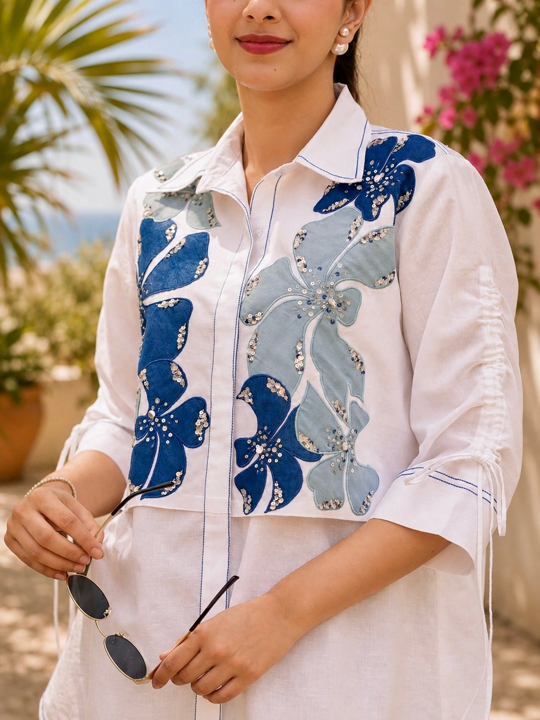 Ocean Petals Ivory — alternate view 3