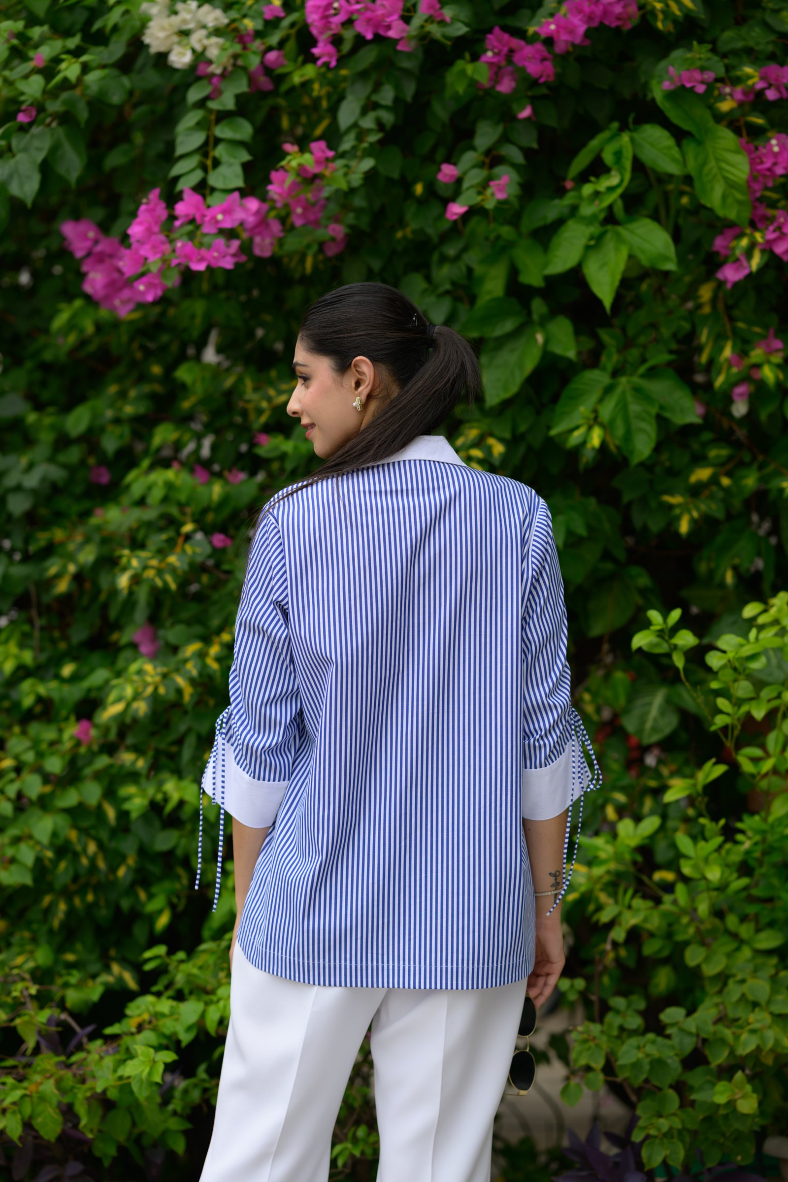 Azure Bloom Shirt — alternate view 6