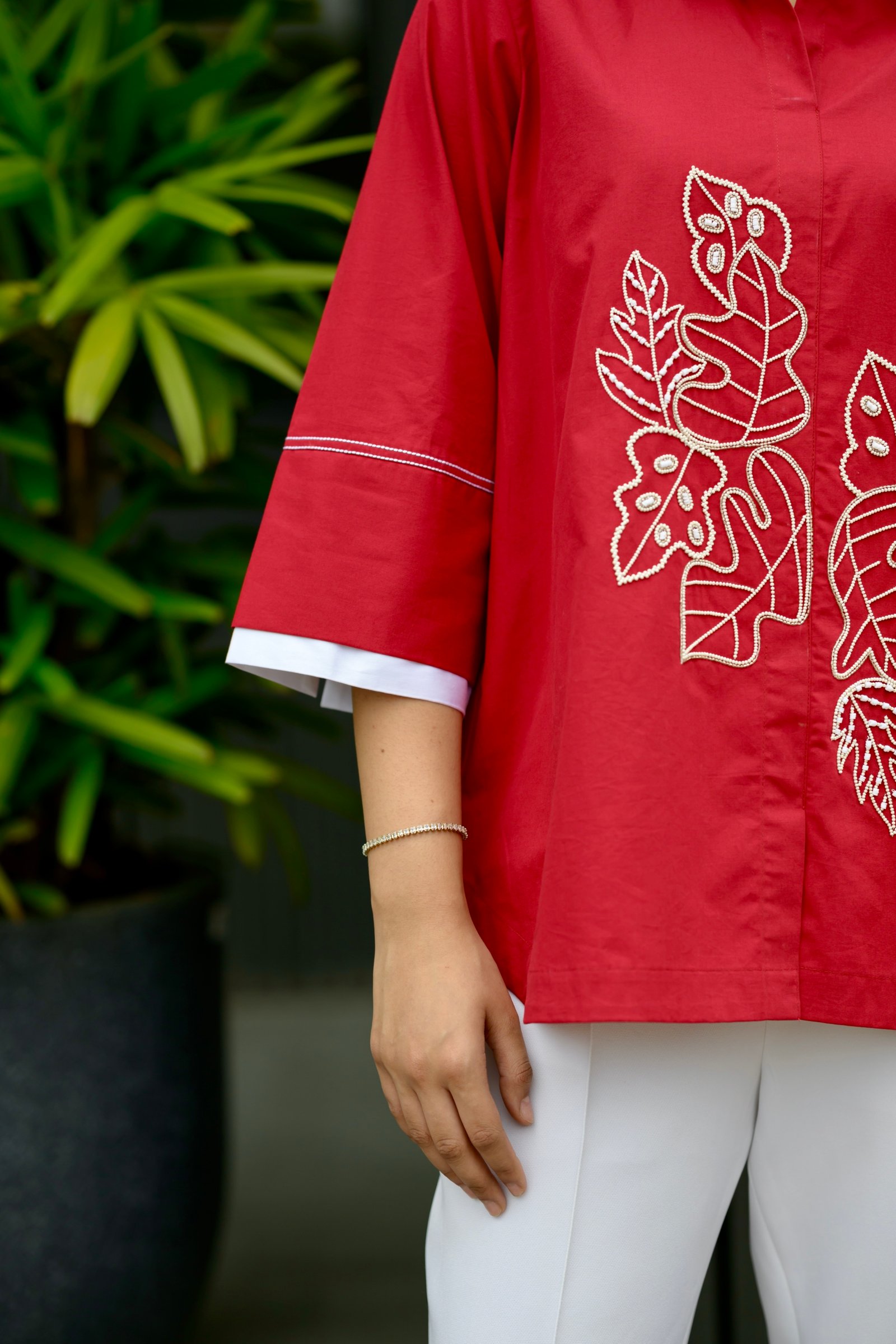 Crimson Vine Shirt — alternate view 4