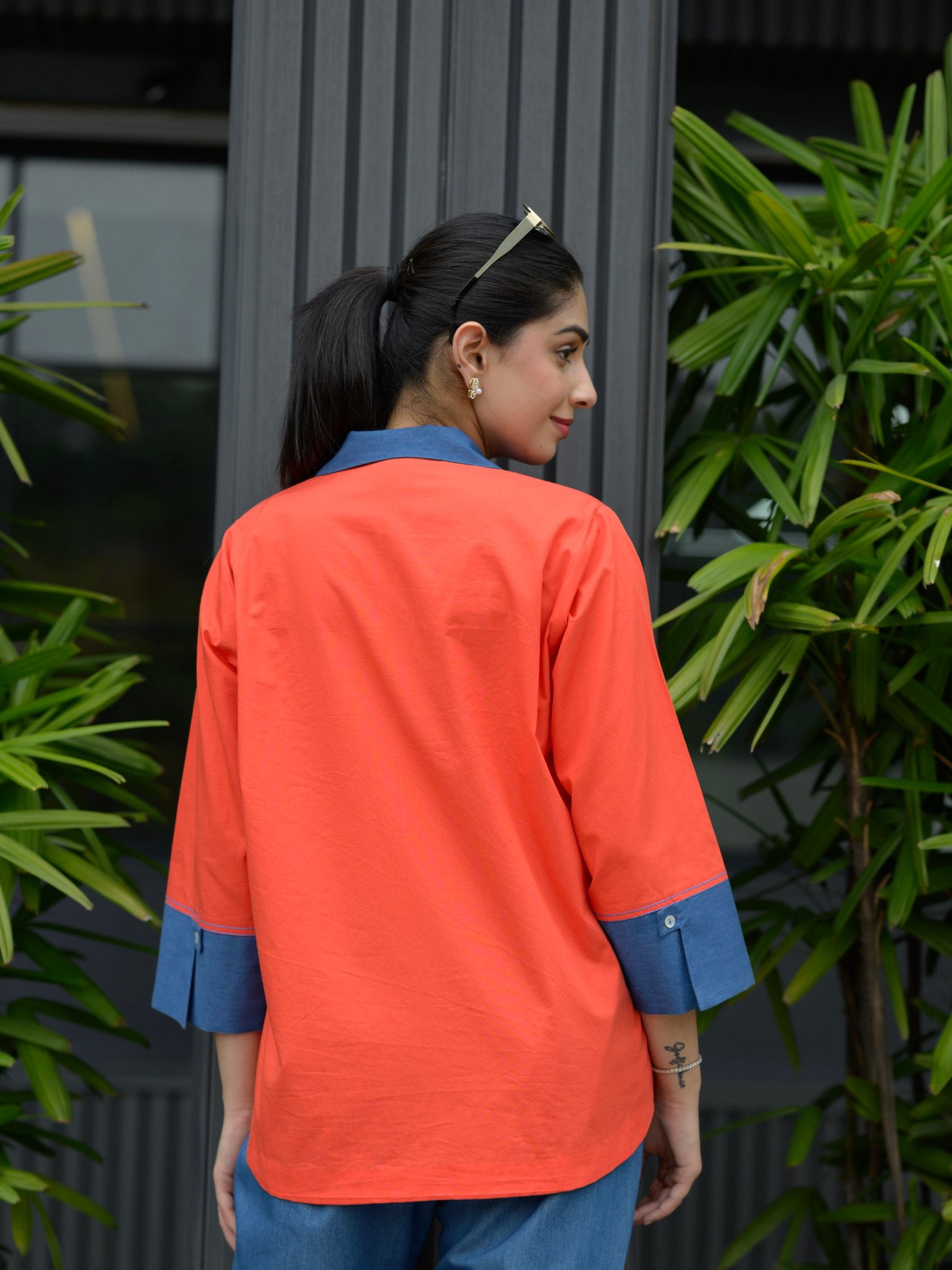 Scarlet Daisy Shirt — alternate view 6