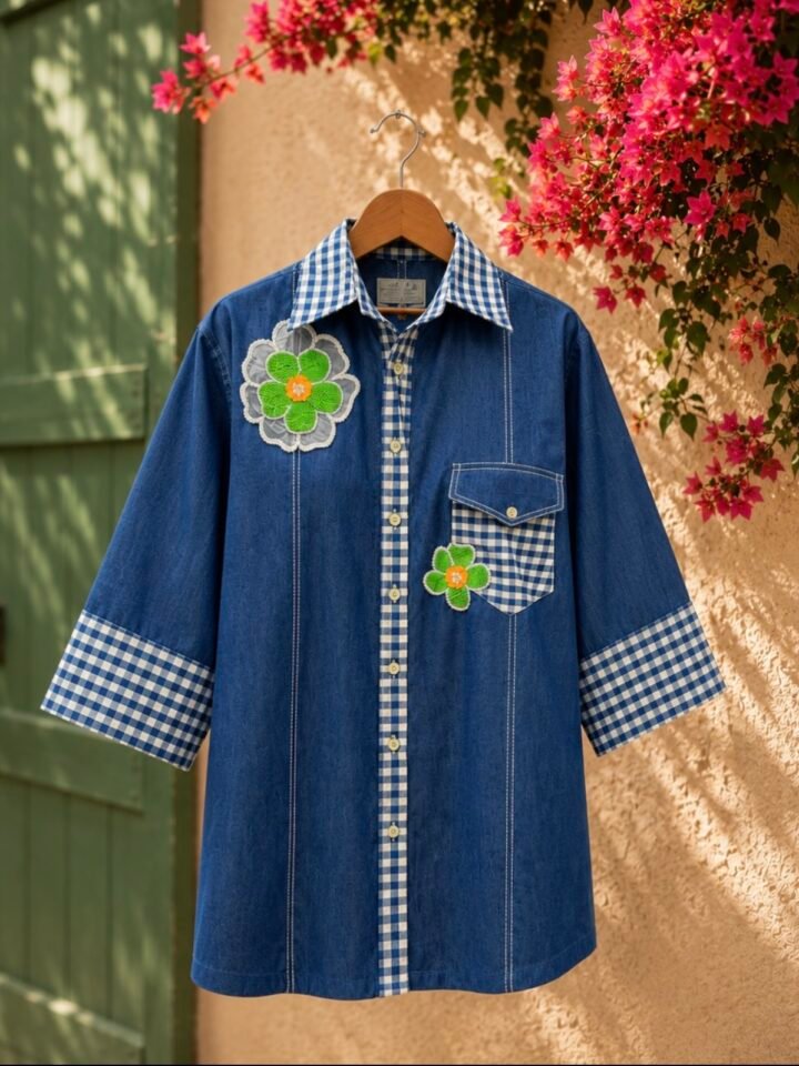 Indigo Garden Shirt