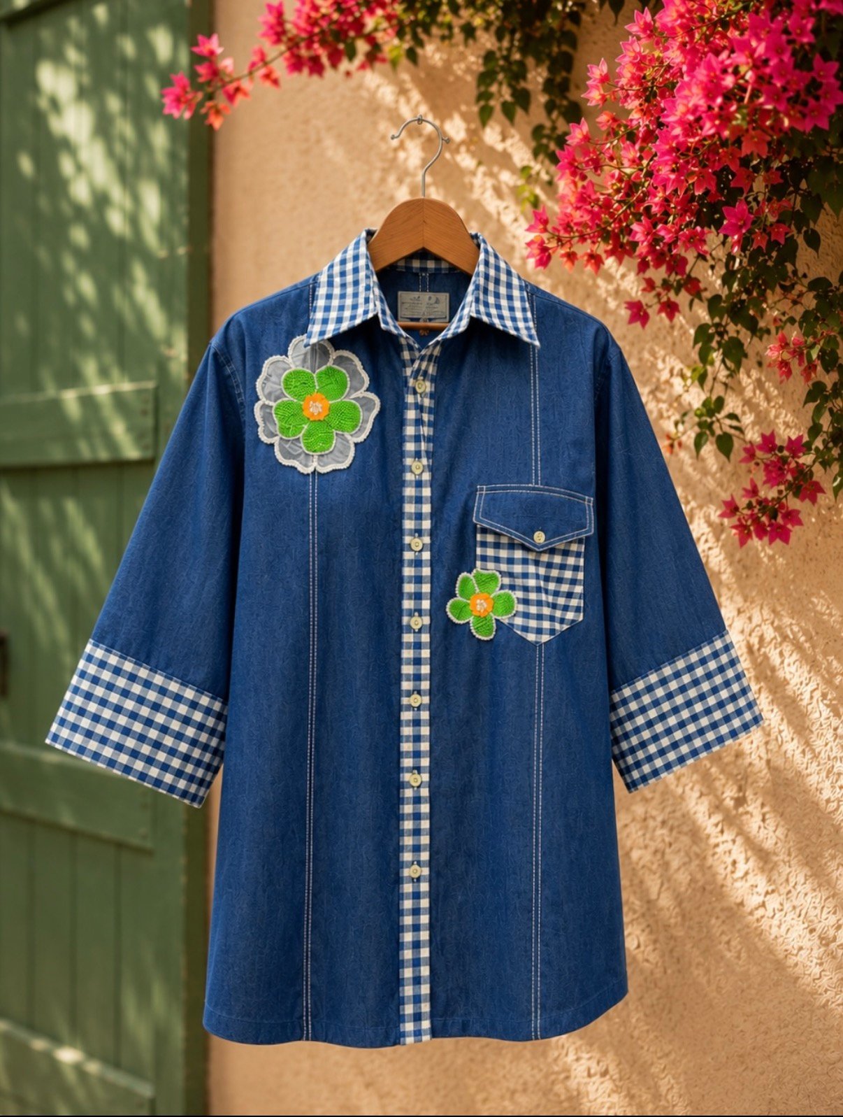Indigo Garden Shirt