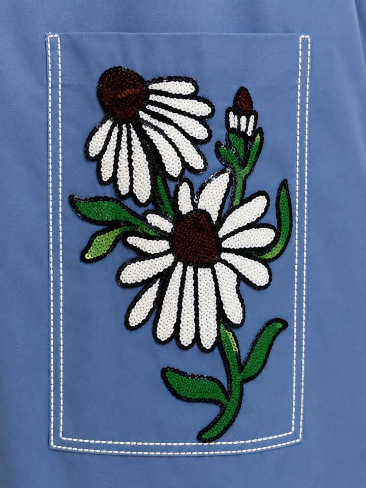Slate Blossom Dress — alternate view 3