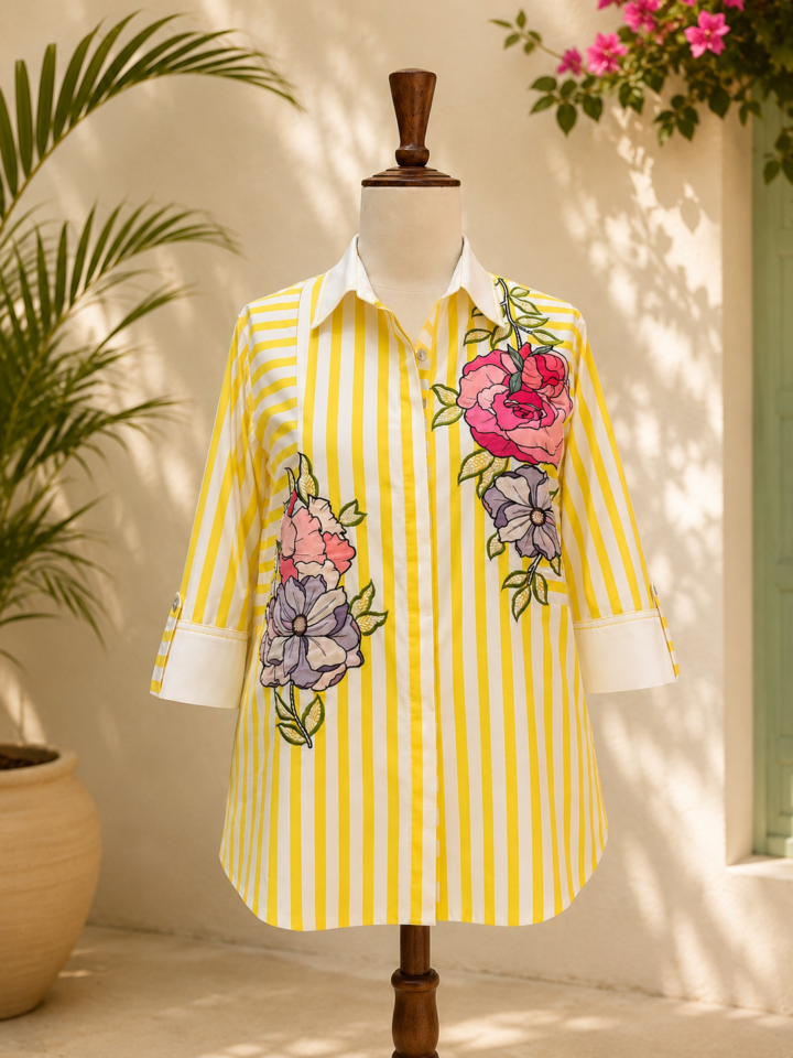 Sunlit Blossom Shirt