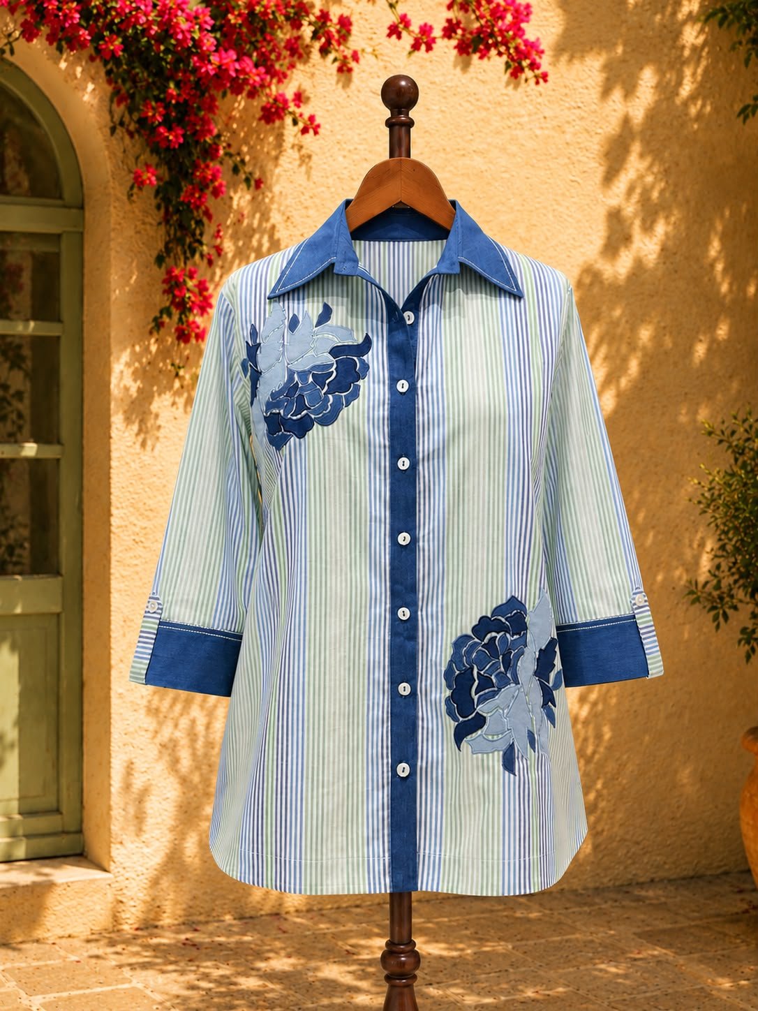 Coastal Bloom Flora Shirt