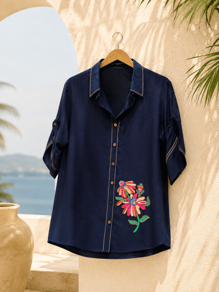 Bloom Noir Shirt