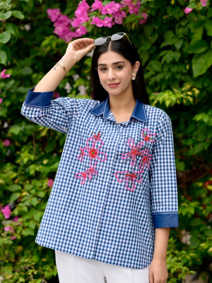 Coastal Bloom Shirt – detail 3