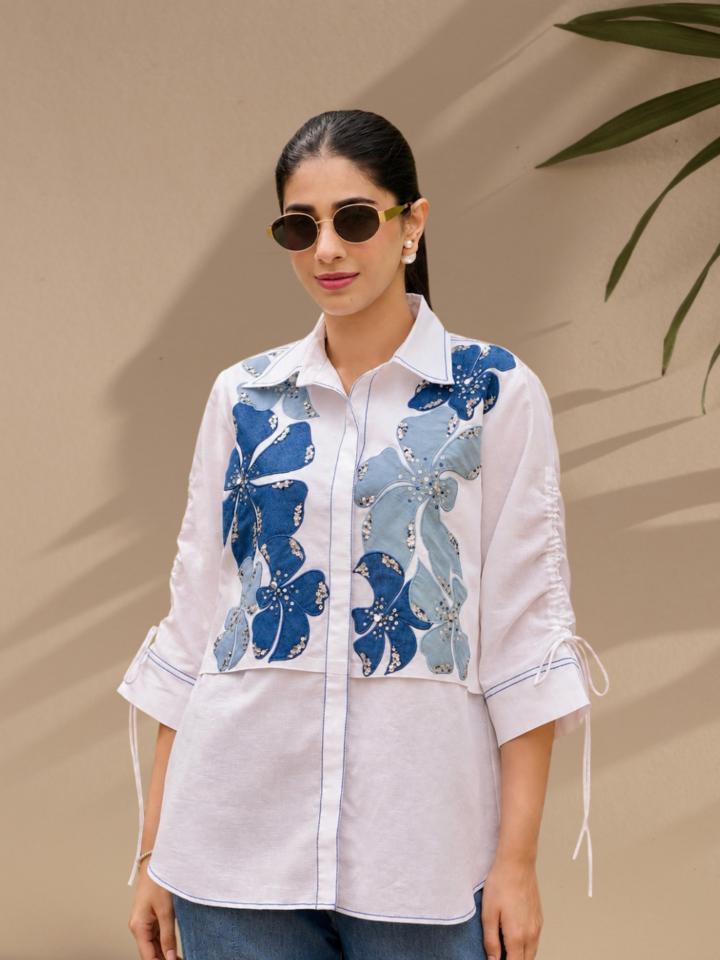 Ocean Petals Ivory