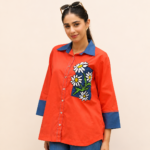 Scarlet Daisy Shirt