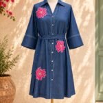 Bloom Denim Dress