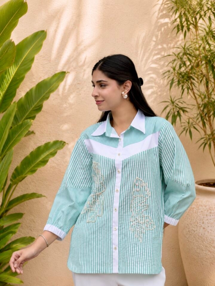 Mint Muse Shirt – detail 2
