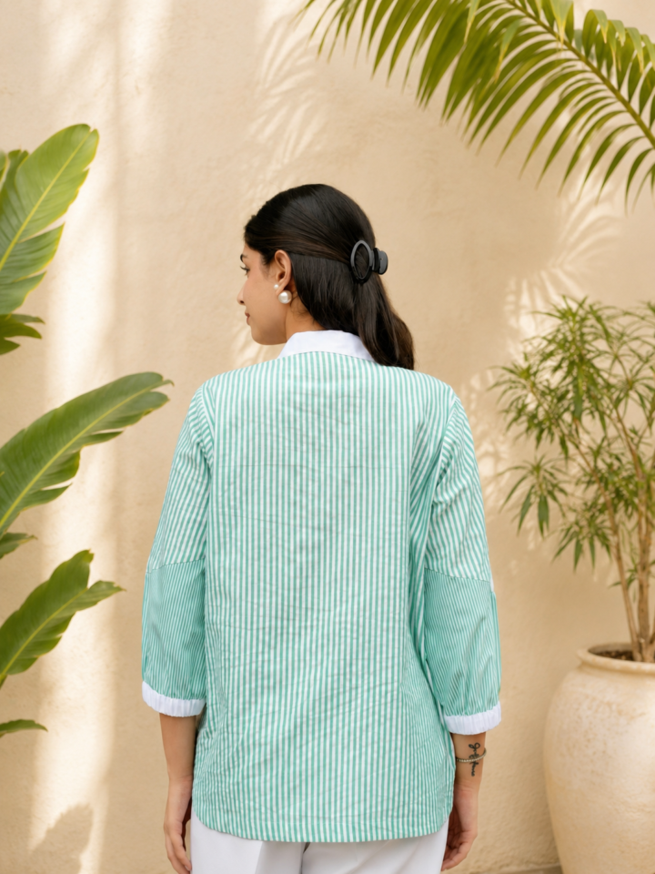 Mint Muse Shirt – detail 4