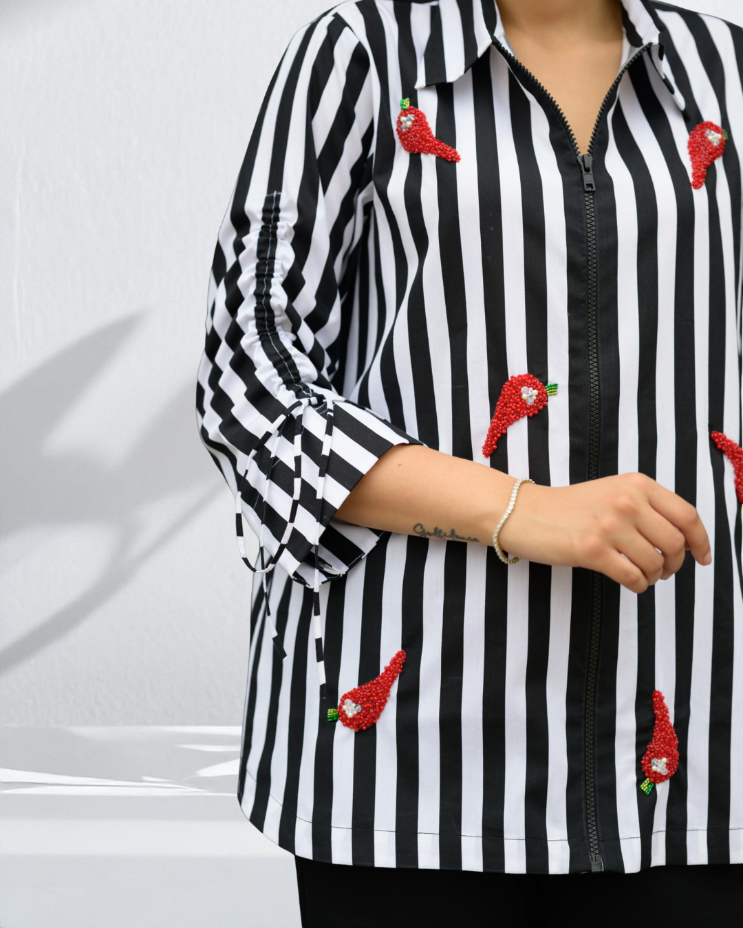 Spice Route Shirt - Midnight – detail 2