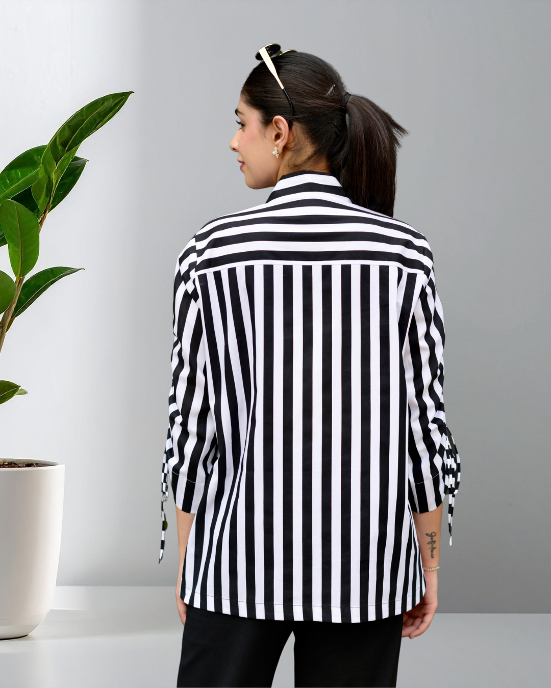 Spice Route Shirt - Midnight – detail 4